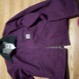 Purple cathartic coat for women size x small/ small.